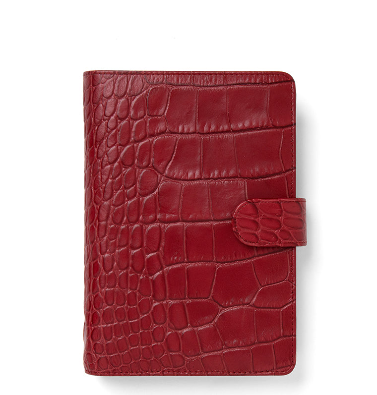 filofax-classic-croc-personal-organiser-kalbsleder-schwarz image 1