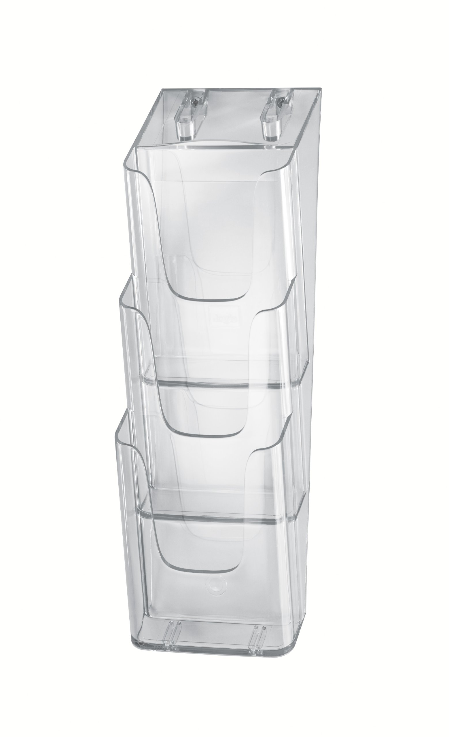 sigel-lh137-wand-prospekthalter-aus-acryl-3-f-cher-din-lang-a6-transparent image 4