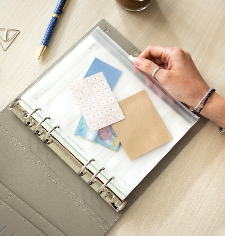 filofax-klarsichttasche-mit-rei-verschluss-a5-organiser-einlage image 6