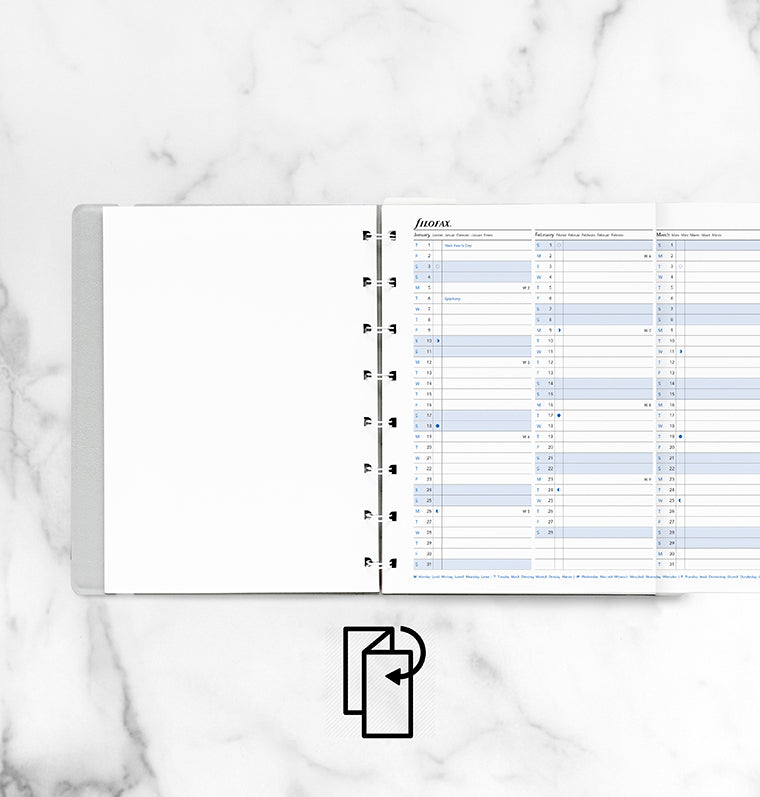 filofax-notebook-jahresplaner-a5-2026-leporello-einlage image 3