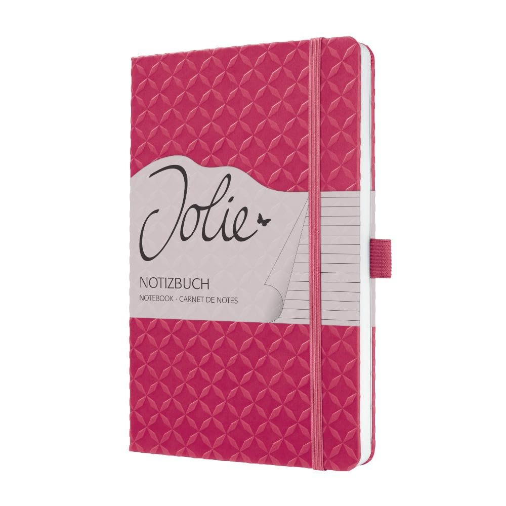 sigel-notizbuch-jolie-a5-liniert-tagebuch-pink-hardcover image 7