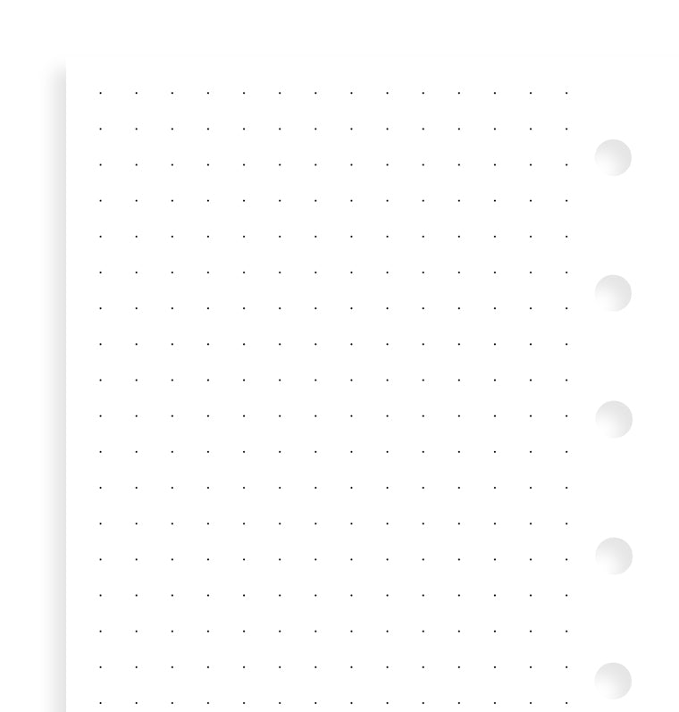 filofax-dotted-journal-einlage-pocket-punktkariert image 4