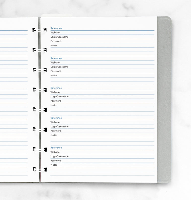 filofax-passw-rter-einlage-a5-f-r-notebook image 2