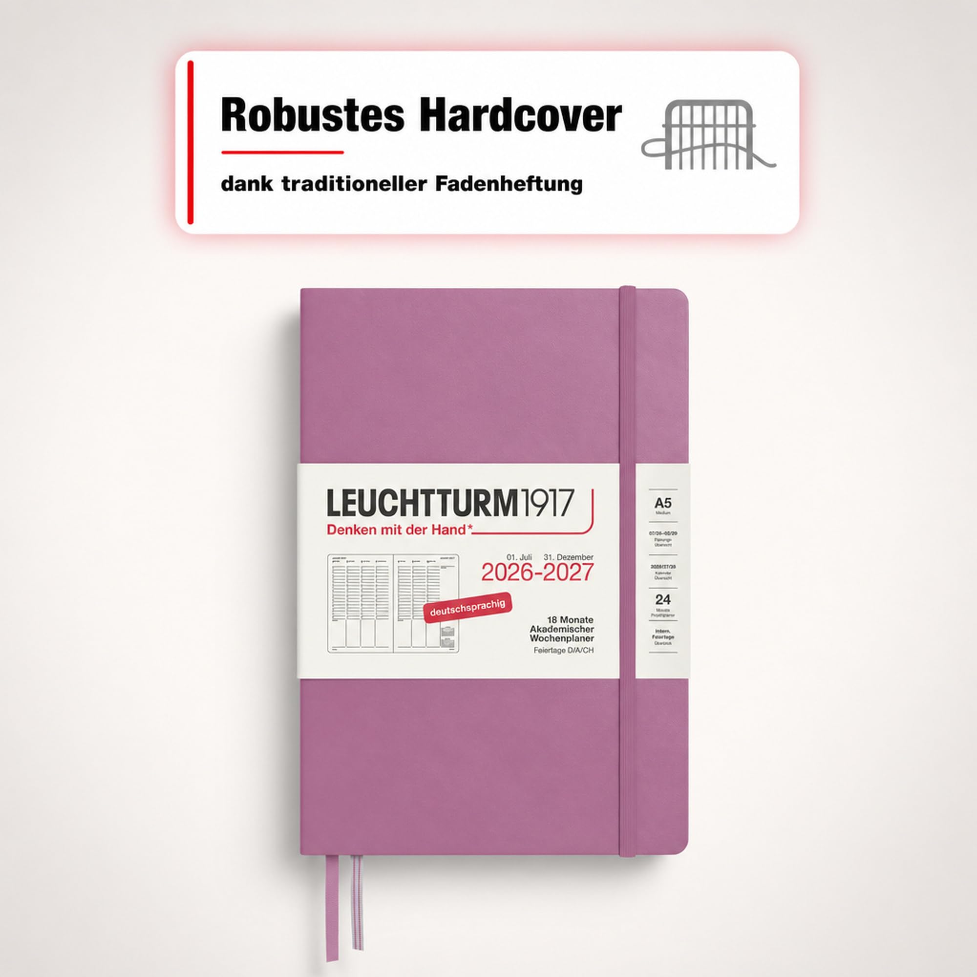 leuchtturm1917-wochenplaner-medium-a5-18-monate-2026-2027-dusty-rose-deutsch image 4