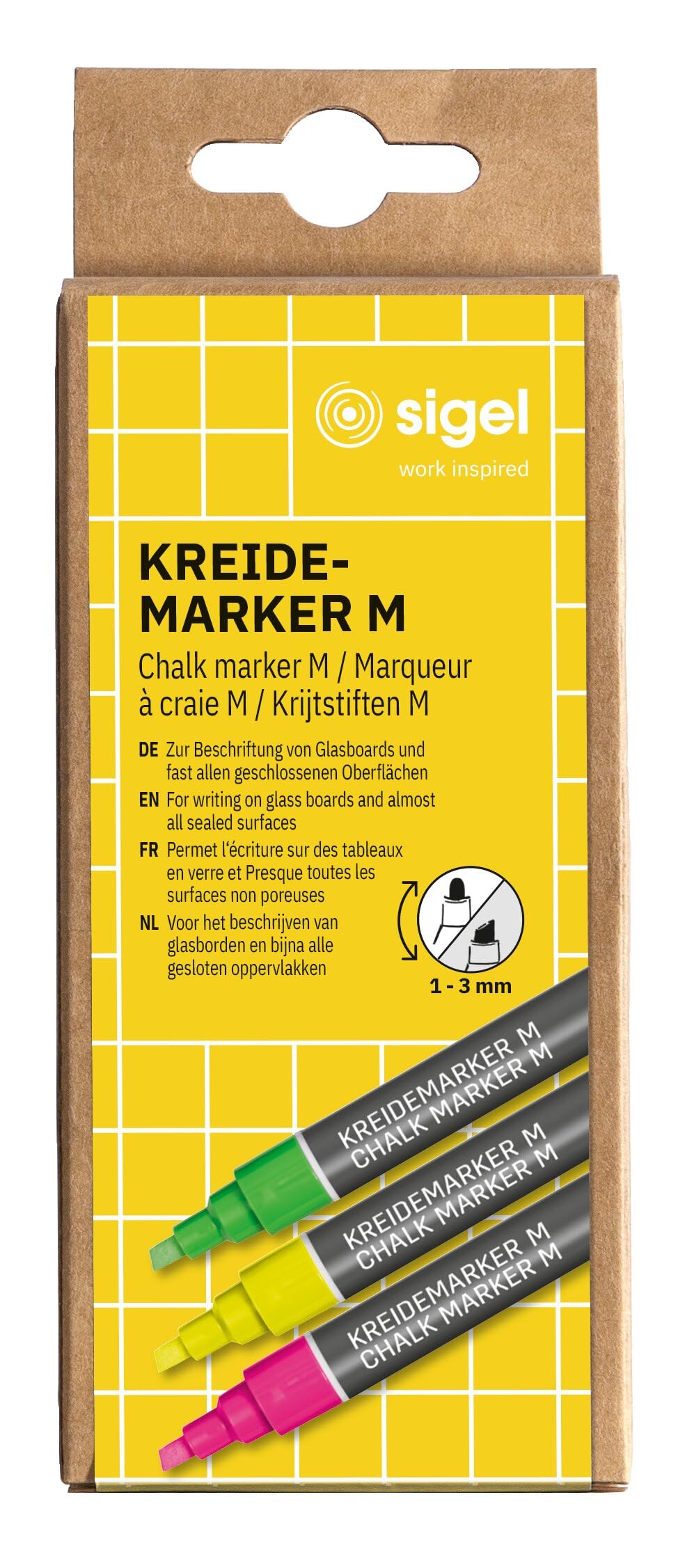 sigel-kreidemarker-set-3-teilig-neon-pink-gelb-gr-n-keilspitze-1-5-mm-m image 7