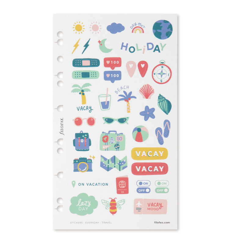 filofax-everyday-travel-stickers-wiederverwendbare-reise-sticker-personal-a5-a4 image 2