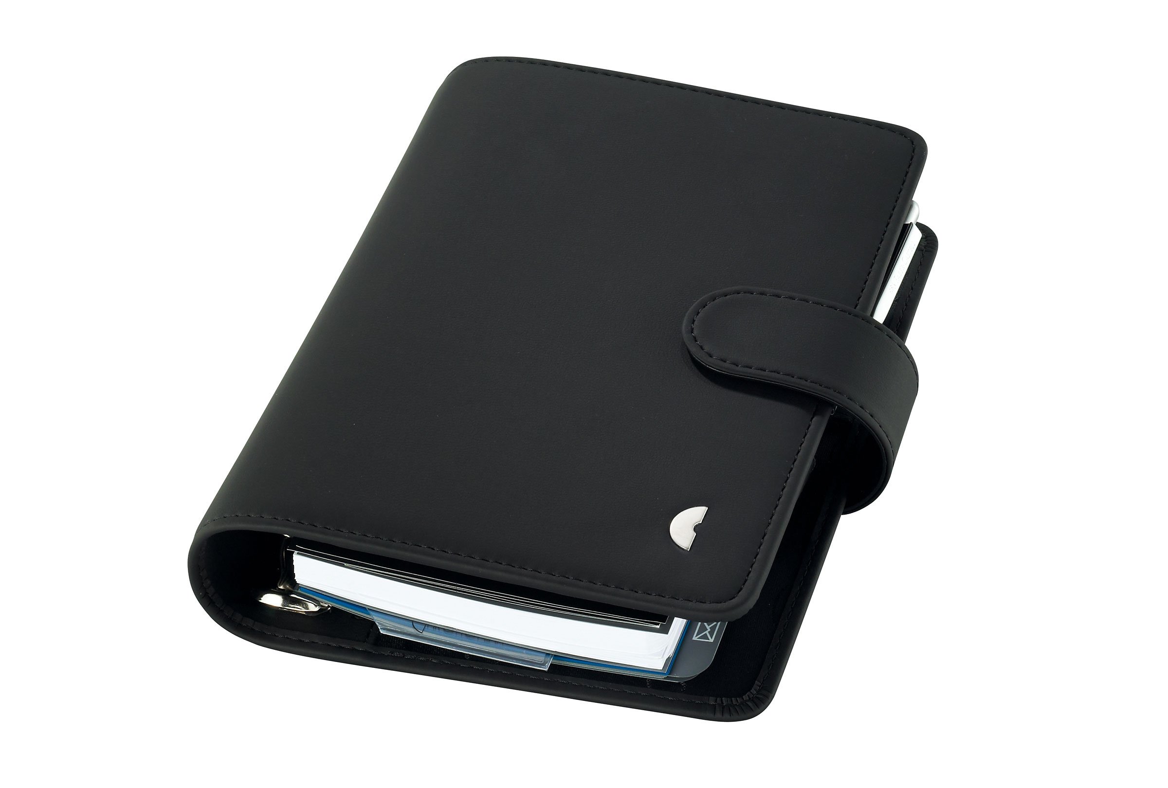 chronoplan-50108-midi-terminplaner-organizer-mappe-kunstleder-schwarz-150-x-190- image 3