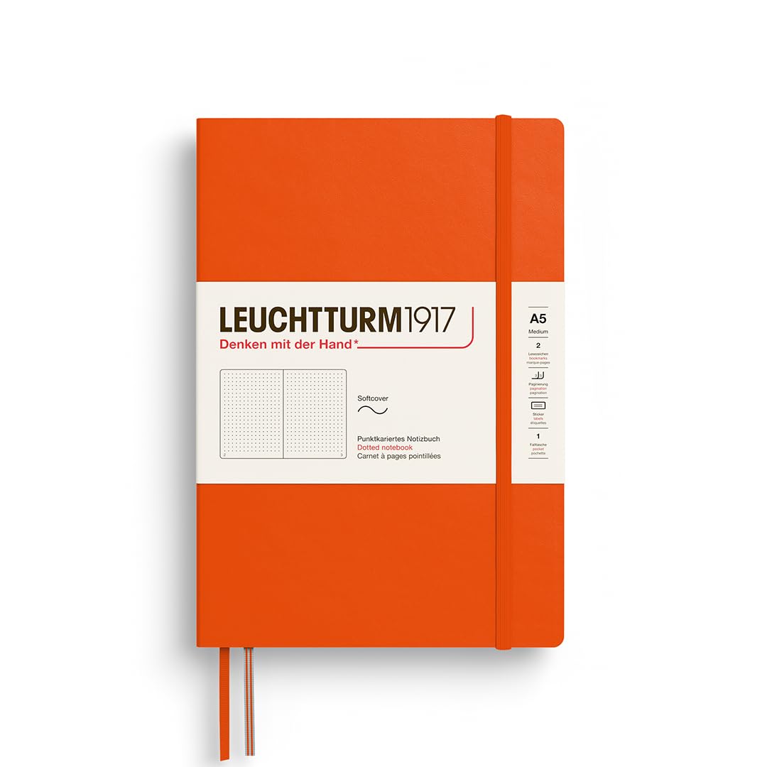 leuchtturm1917-notizbuch-medium-a5-softcover-dotted-sunflower image 6
