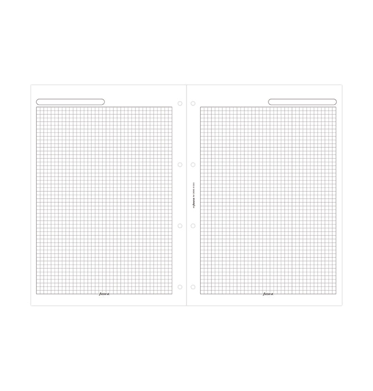 filofax-notizpapier-wei-kariert-a4-20-blatt image 5
