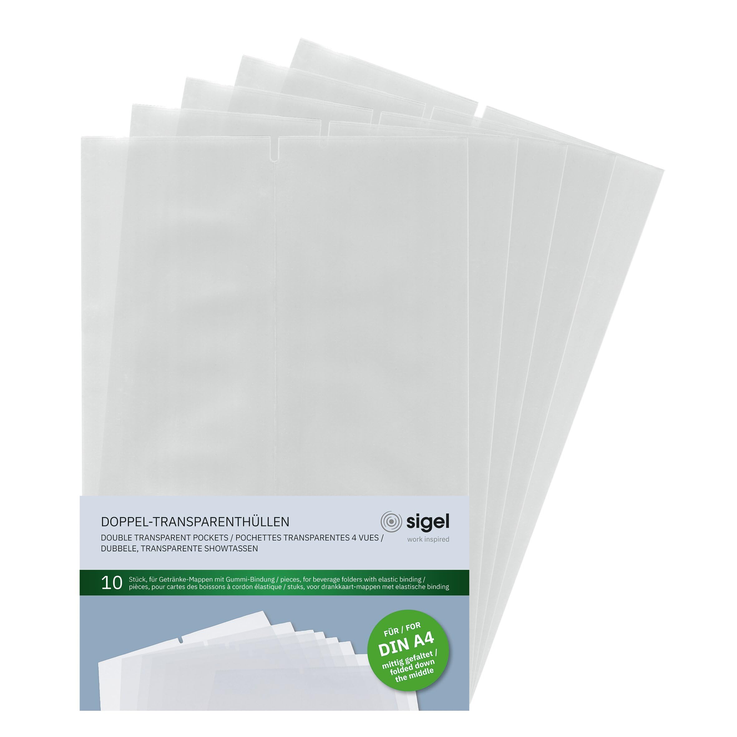 sigel-doppel-transparenth-llen-f-r-getr-nkemappe-1-2-a4-10-st-ck image 7