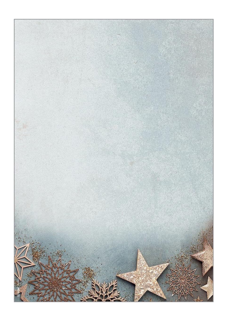 sigel-weihnachtsbriefpapier-glamorous-christmas-a4-100-blatt image 1