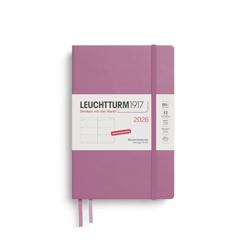leuchtturm1917-wochenkalender-paperback-b6-2026-dusty-rose-deutsch image 4
