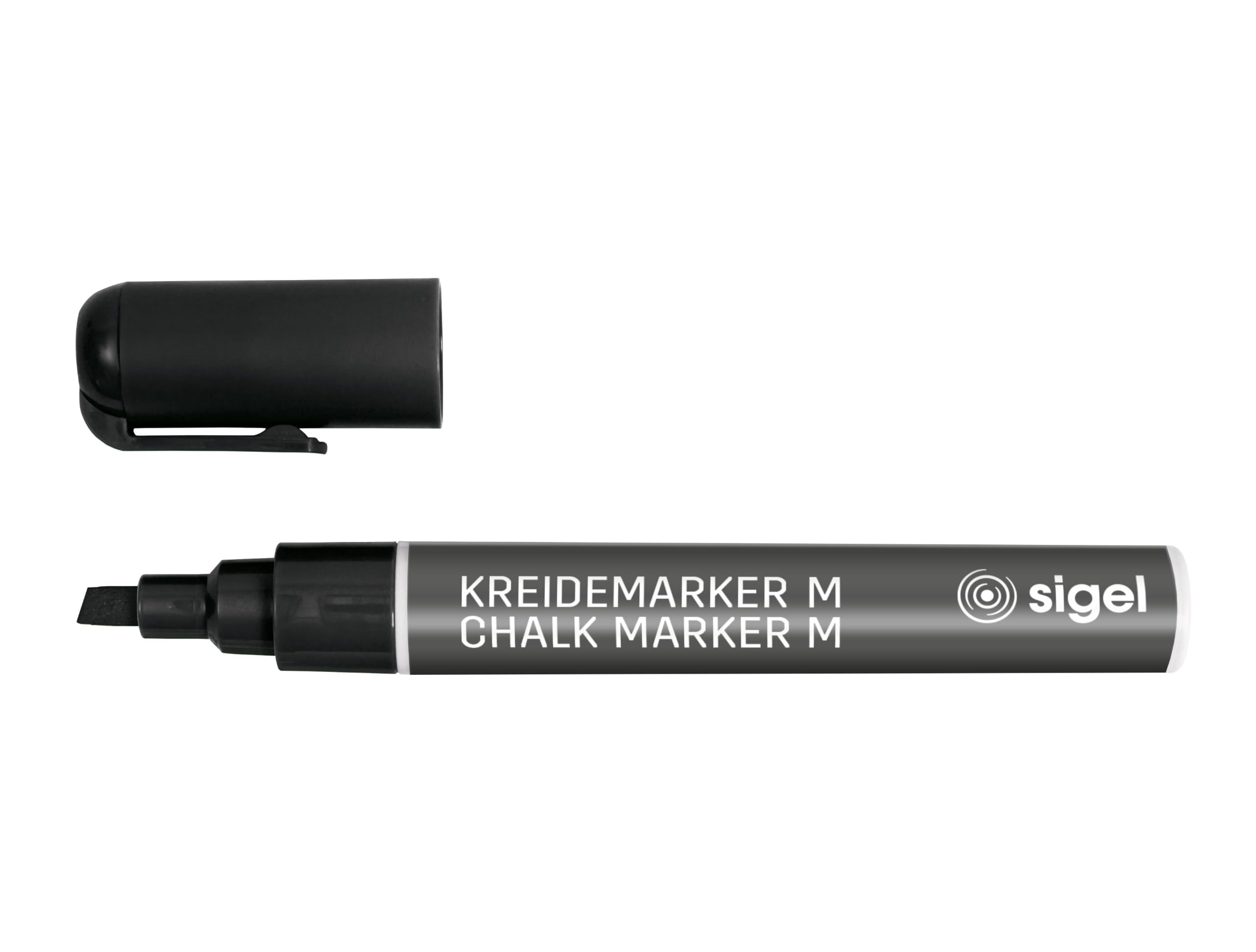 sigel-ba180-kreidemarker-schwarz-m-keilspitze-1-5-mm-abwischbar image 1