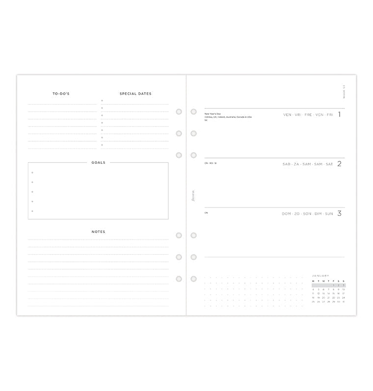 filofax-minimal-kalendereinlage-1-woche-2-seiten-a5-2027 image 7