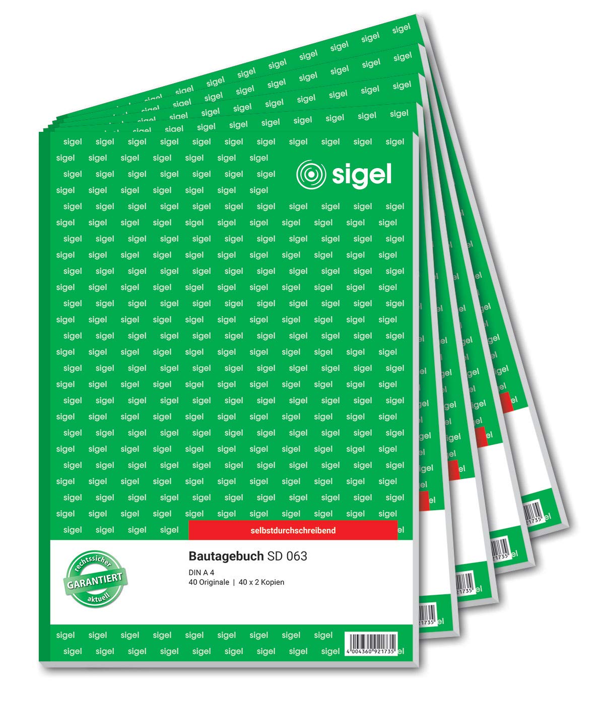 sigel-bautagebuch-sd063-a4-2er-set-selbstdurchschreibend-mit-meterstab image 6