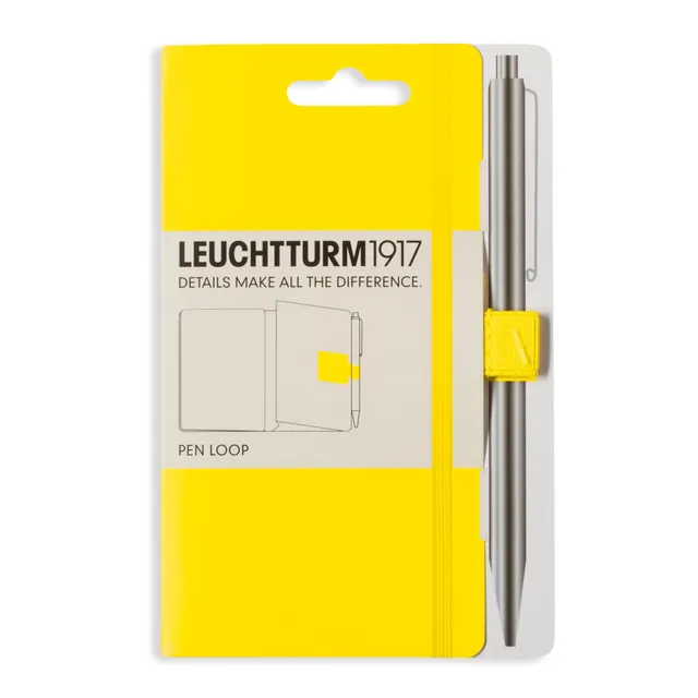 leuchtturm1917-345162-pen-loop-stiftschlaufe-selbstklebend-40-x-40-mm-zitrone image 1