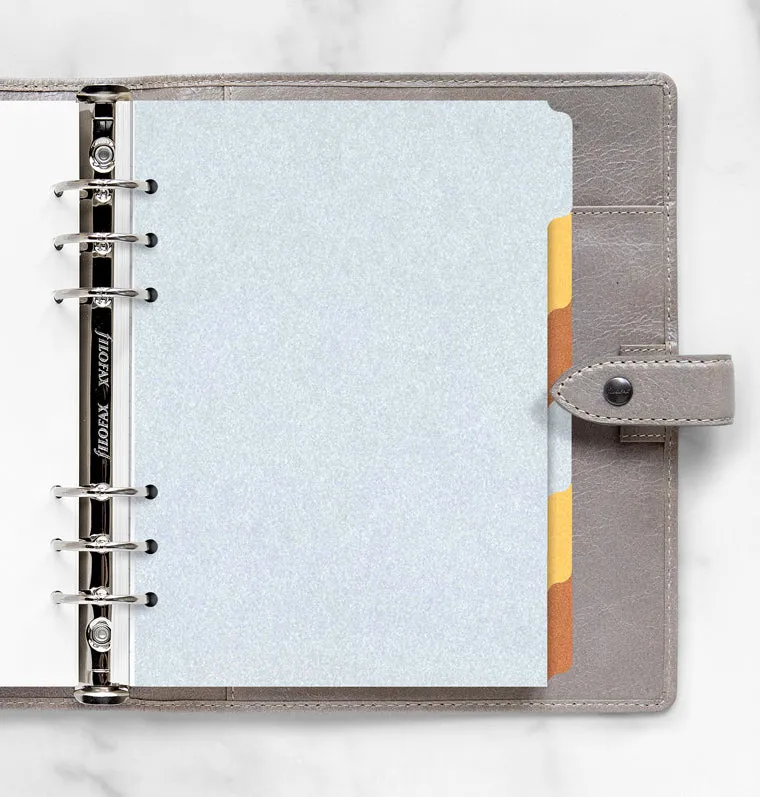 filofax-metallic-trennbl-tter-blanko-6er-a5-ros-gold-gold-silber image 1