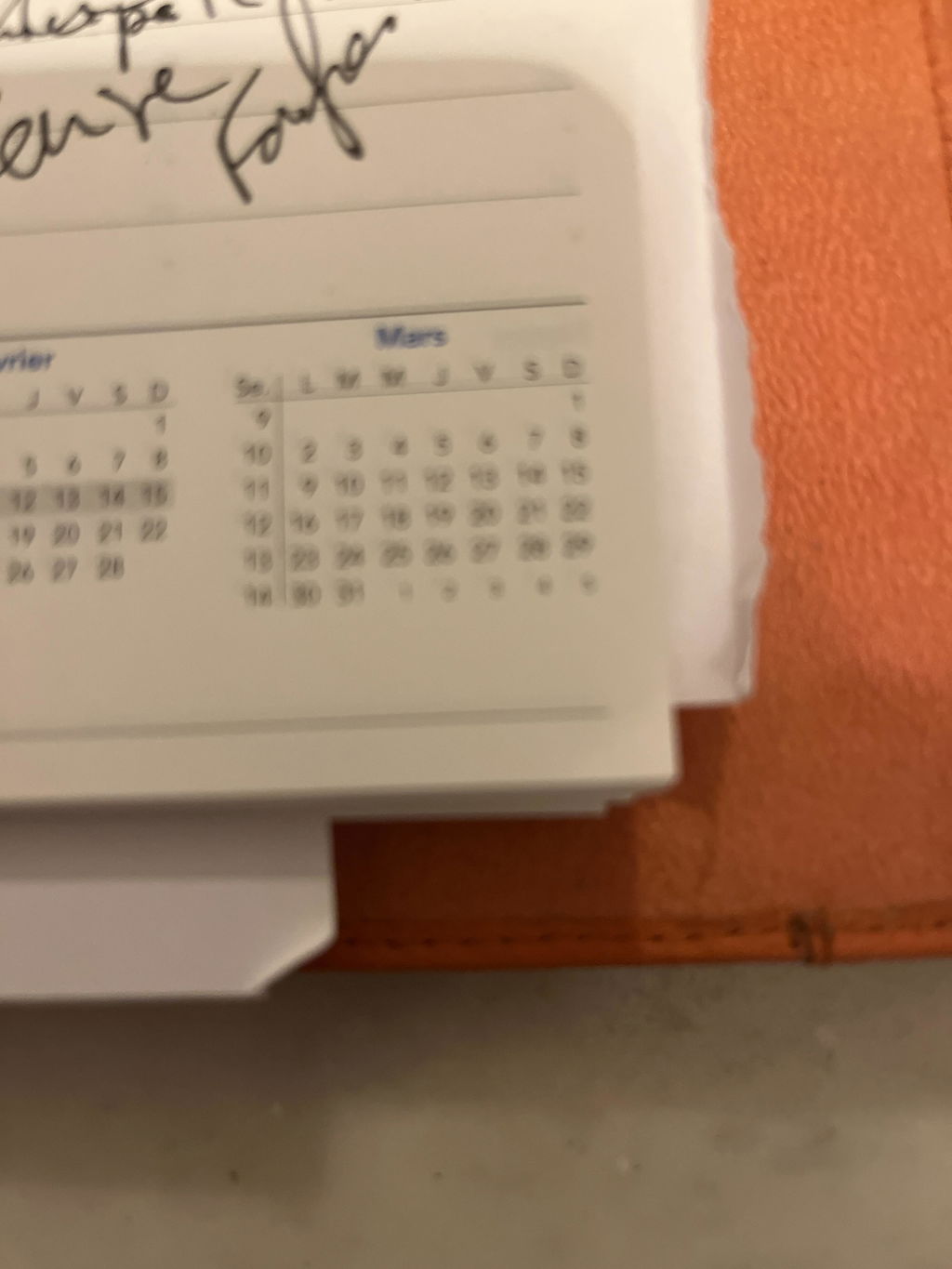 Parfait pour mon agenda A5