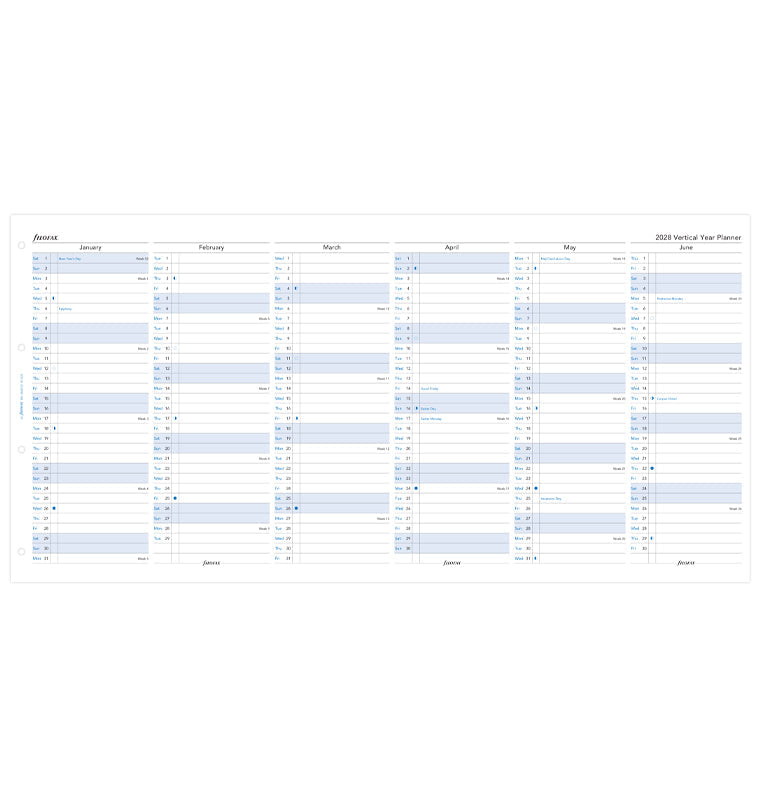 filofax-jahresplaner-englisch-a4-2028-leporello image 4