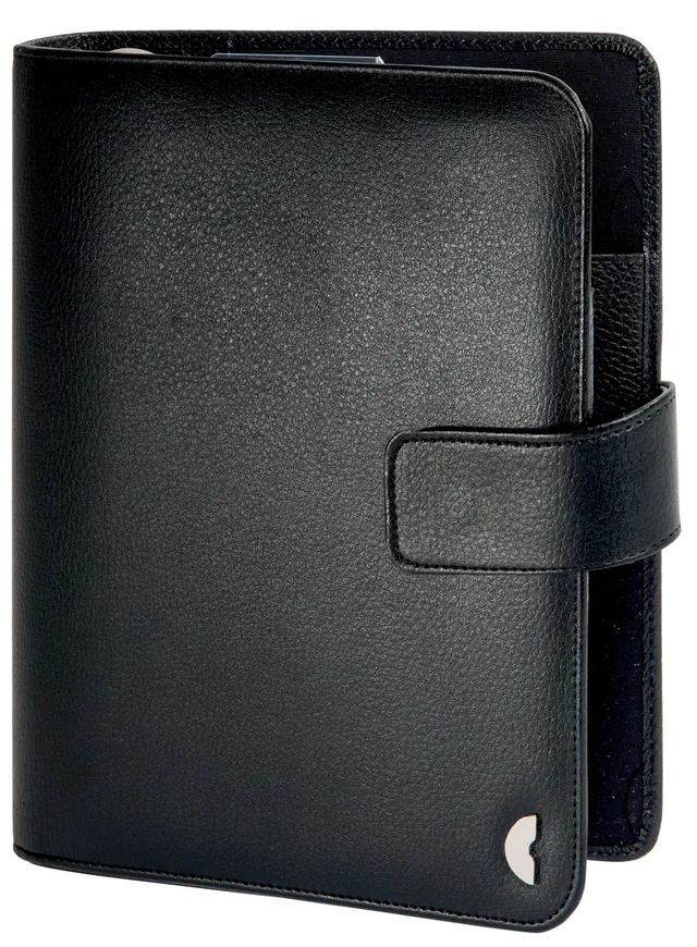 chronoplan-50108-midi-terminplaner-organizer-mappe-kunstleder-schwarz-150-x-190- image 1