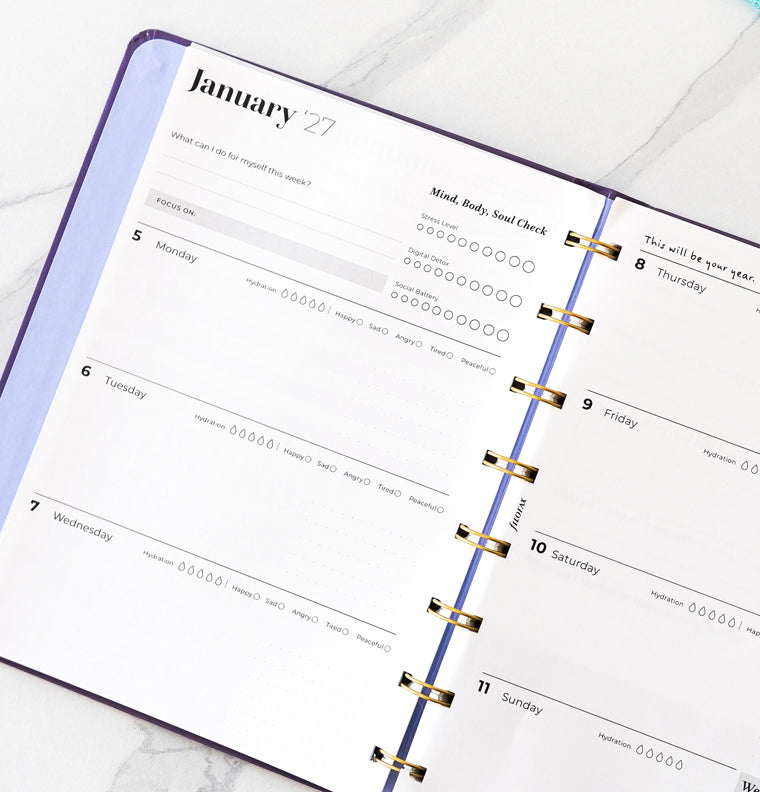 filofax-ultimate-life-companion-a5-planner-my-plans-plum-2027-wochen-monatsplane image 5