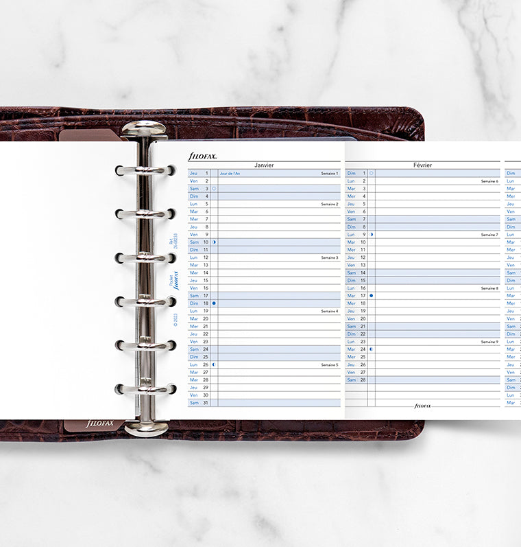 filofax-jahresplaner-pocket-2026-franz-sisch-leporello image 2