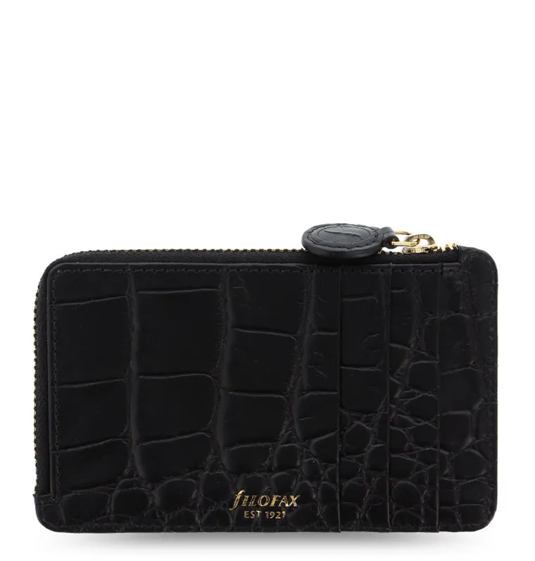 filofax-classic-croc-kartenh-lle-mit-zip-italienisches-kalbsleder image 1