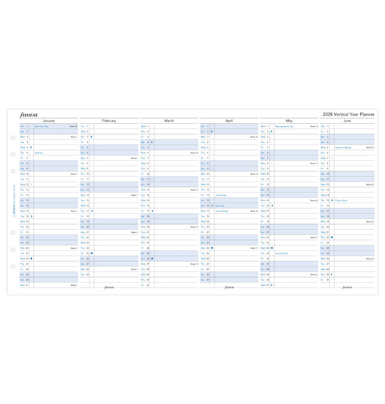 filofax-jahresplaner-englisch-a5-2028-leporello-zum-ausklappen image 4