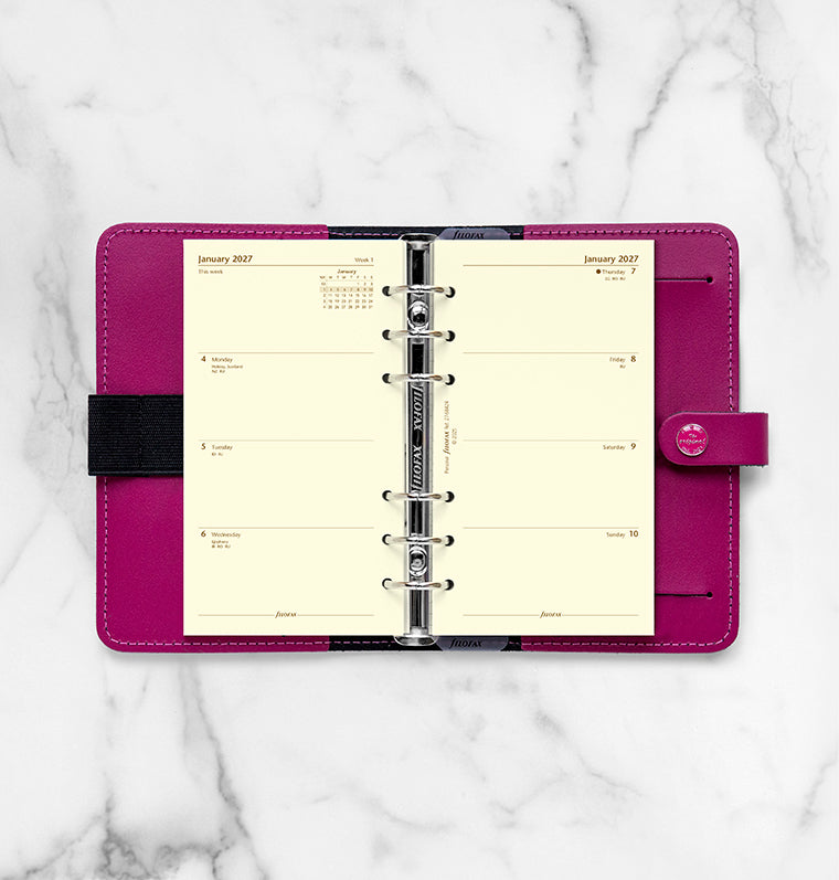 filofax-personal-kalendereinlagen-2027-1-woche-2-seiten-englisch-cotton-cream image 3