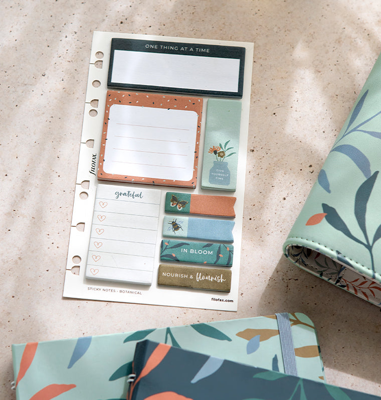 filofax-botanical-haftnotizen-set-wiederverwendbar-f-r-personal-a5-a4 image 3