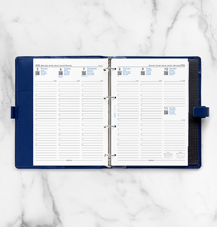 filofax-2026-kalendereinlage-1-woche-2-seiten-multilingual-a4 image 3
