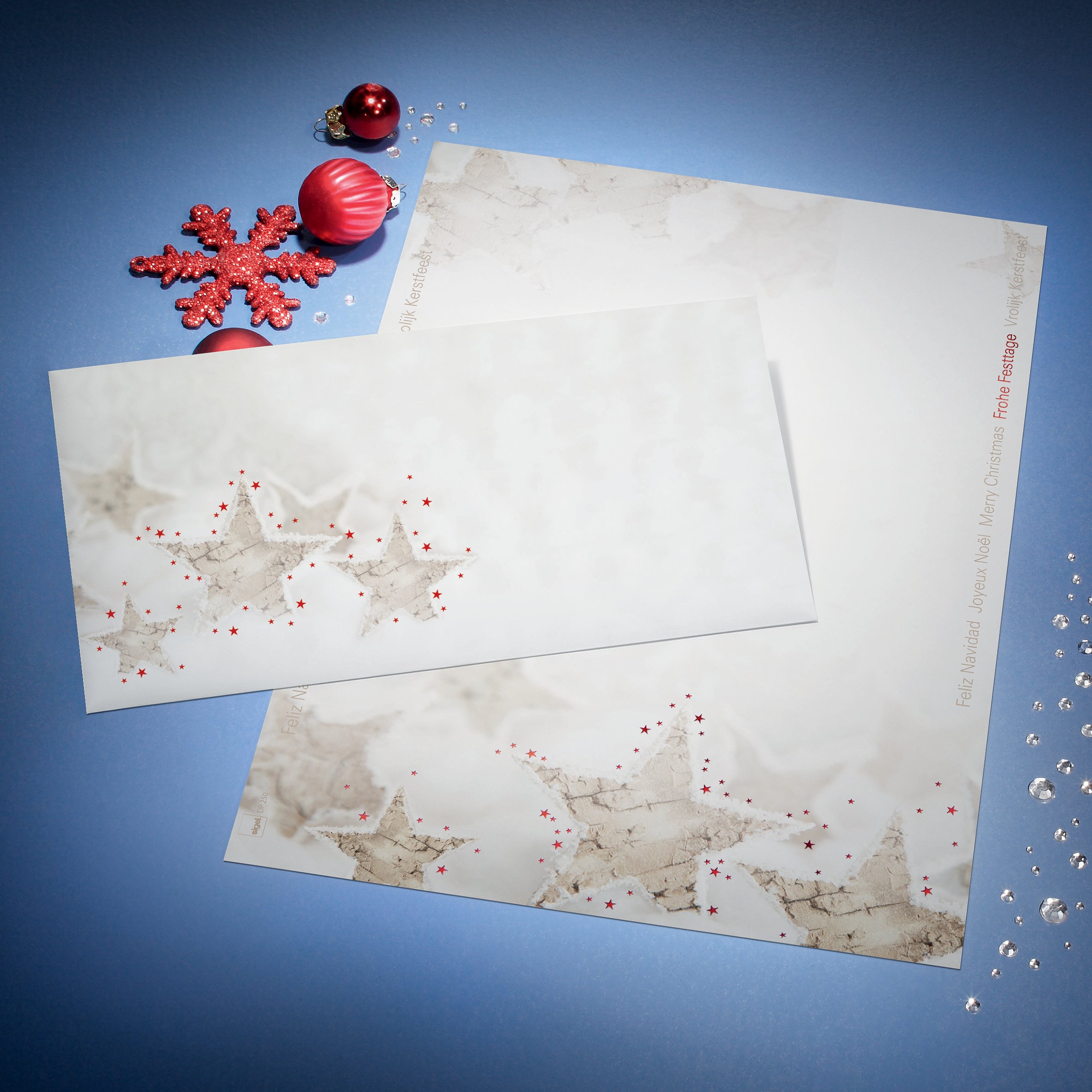 sigel-weihnachtsbriefpapier-christmas-timber-a4-25-blatt-90-g-m image 8