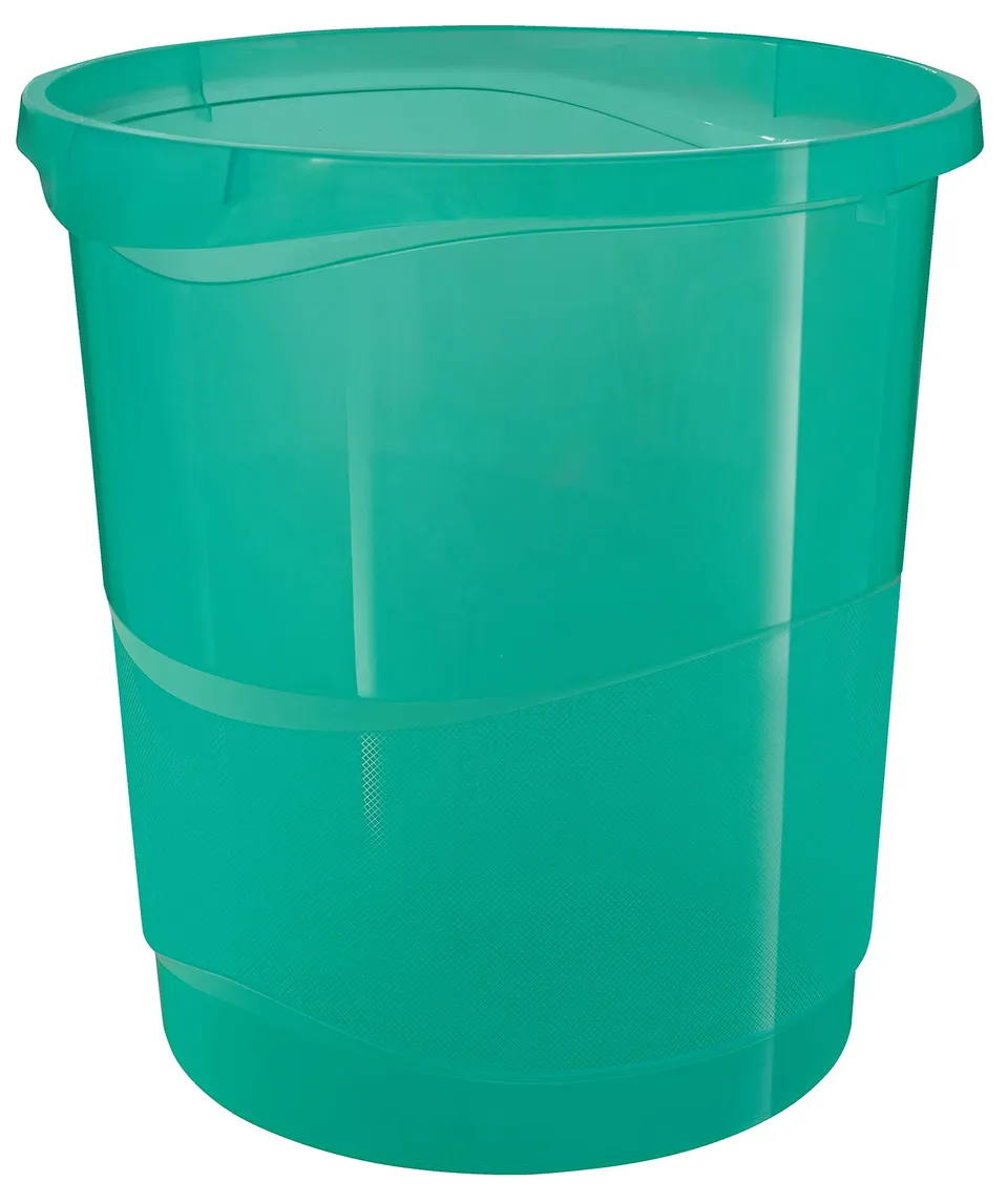 esselte-colour-breeze-papierkorb-14-liter-gr-n-626290 image 1