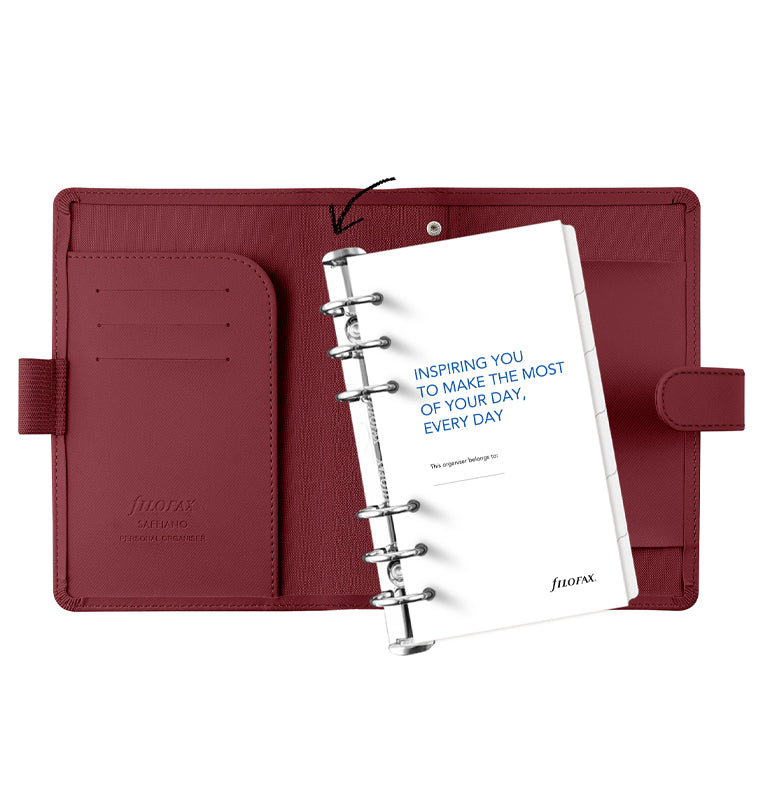 filofax-saffiano-personal-organiser-modular image 3