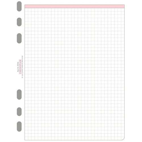 chronoplan-50304-kalendereinlagen-a5-kariert-50-blatt-universallochung image 2
