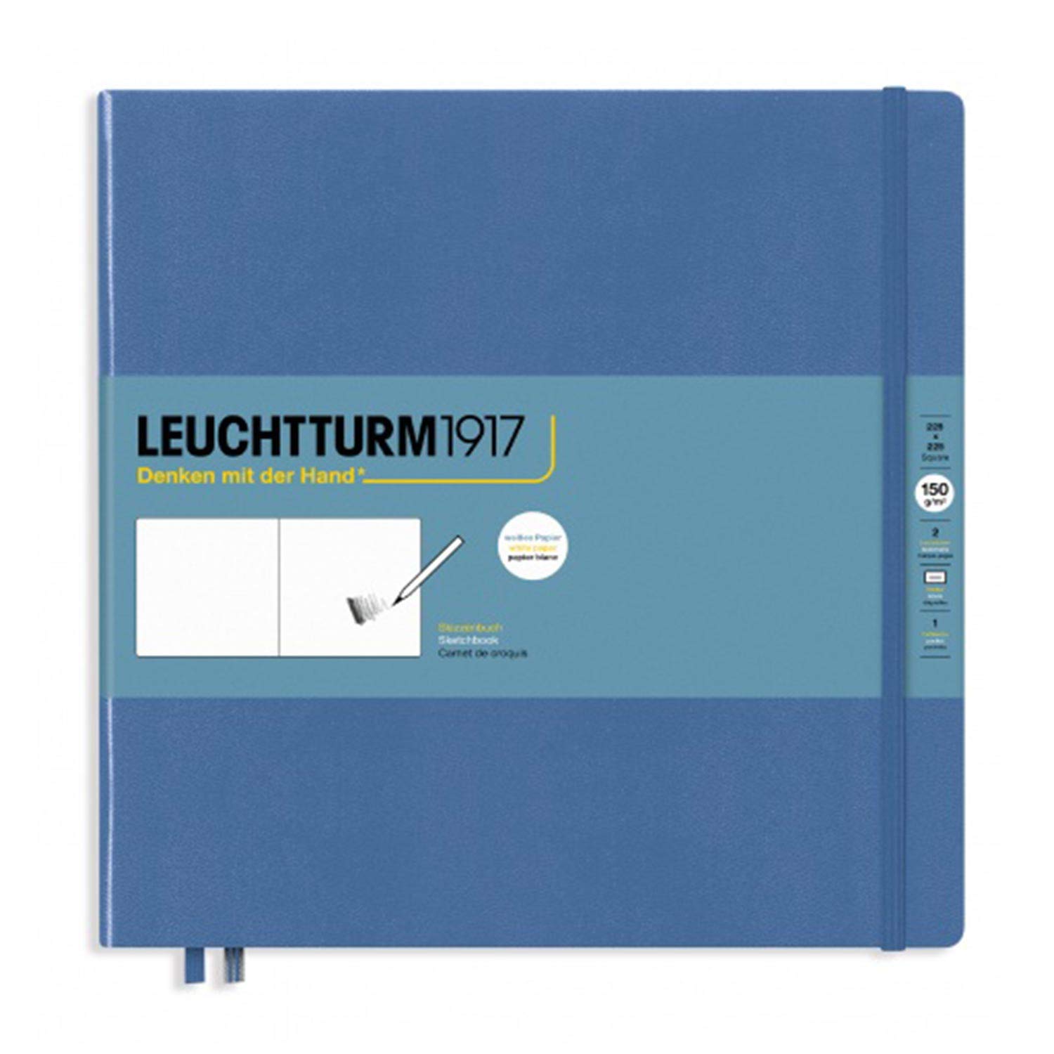 leuchtturm1917-skizzenbuch-quadrat-hardcover-port-red image 6