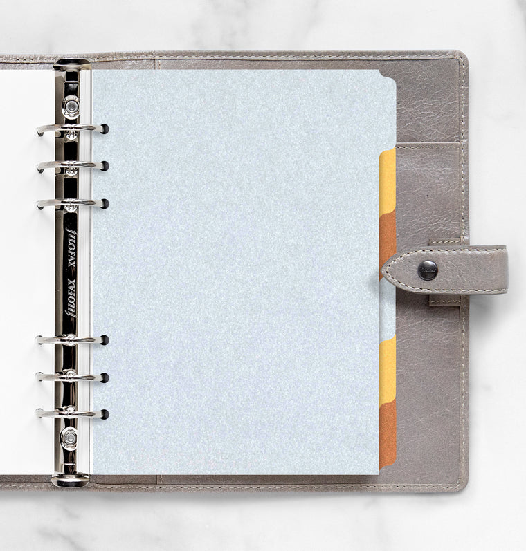 filofax-metallic-trennbl-tter-blanko-6er-a5-ros-gold-gold-silber image 1