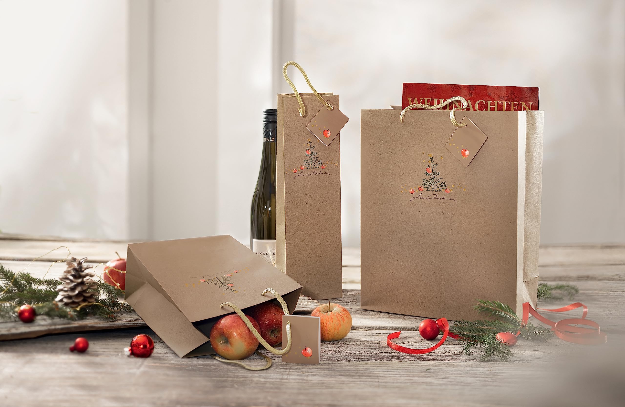 sigel-christmas-with-apples-flaschen-geschenkt-ten-papier-35x10x8-cm-100-st-ck image 2