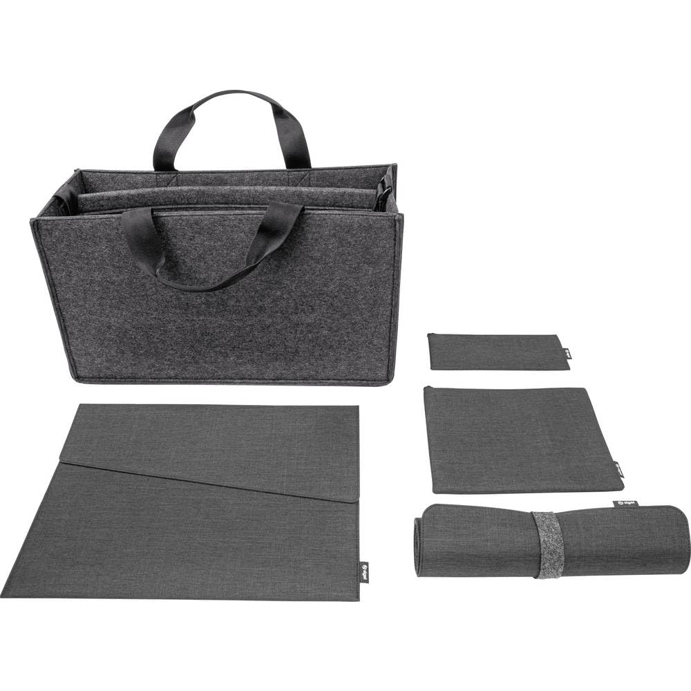 sigel-desk-sharing-set-hellgrau-f-r-laptops-bis-15-6-zoll-4-teilig image 4