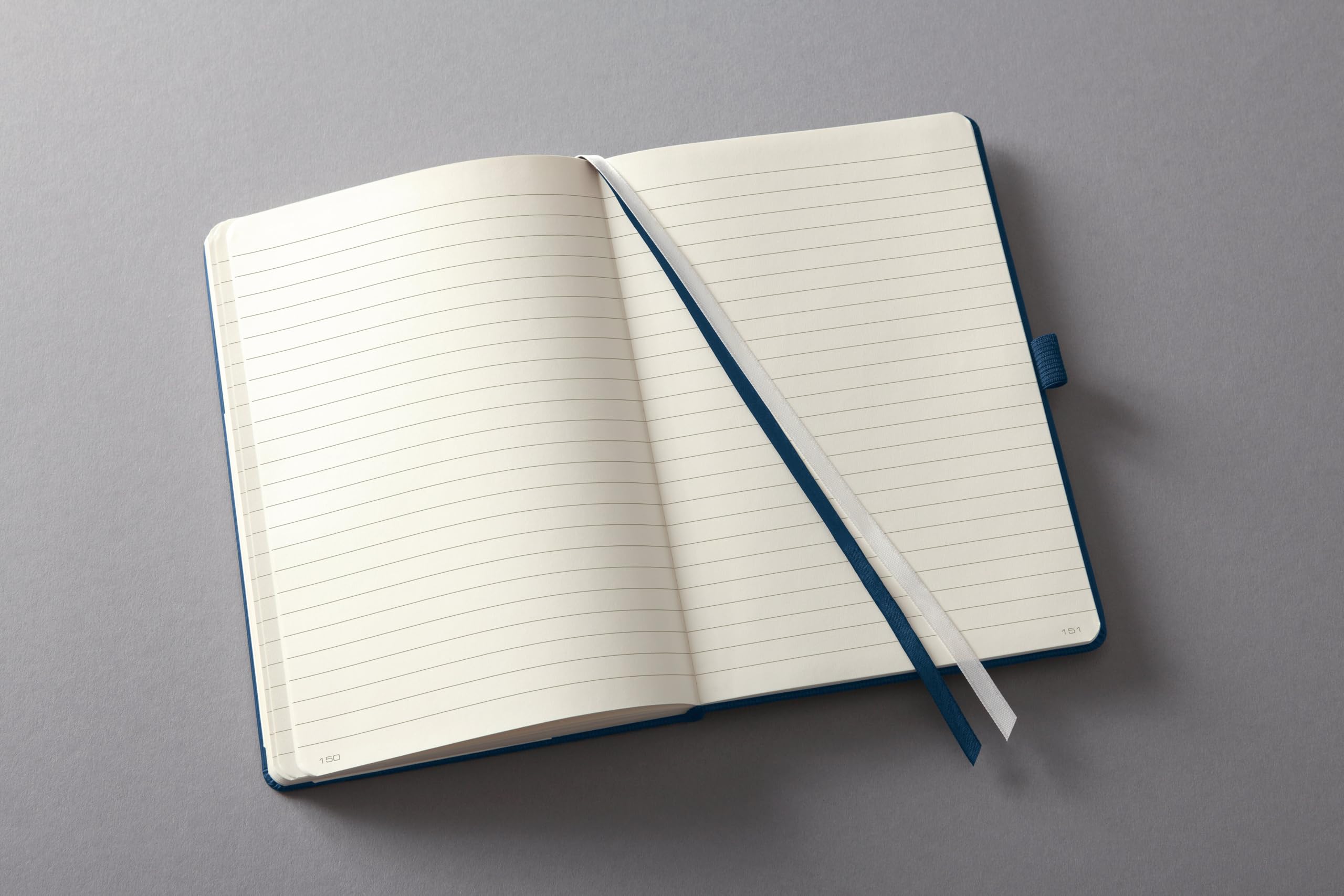 sigel-conceptum-premium-notizbuch-a4-liniert-blau-hardcover image 2