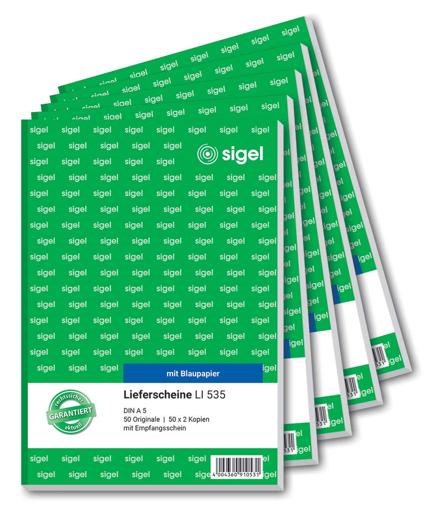 sigel-li535-lieferscheinbuch-a5-mit-empfangsschein-3x50-blatt image 7