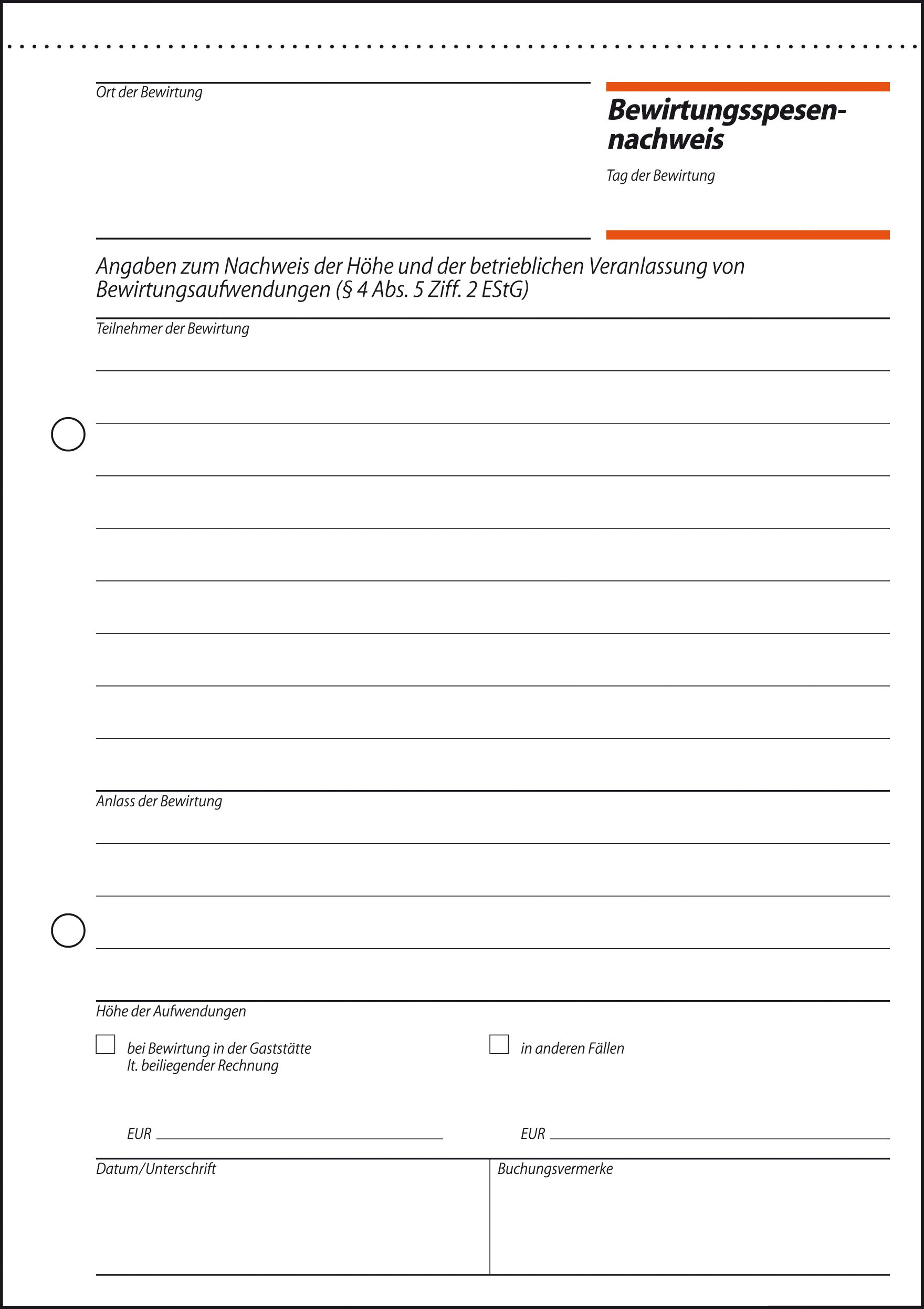 sigel-gb515-10-bewirtungsspesennachweis-a5-zweiseitig-10er-pack-50-blatt image 2