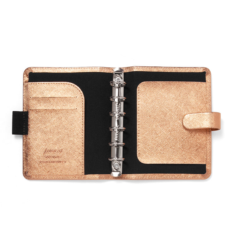 filofax-saffiano-metallic-pocket-organiser-ringplaner image 3
