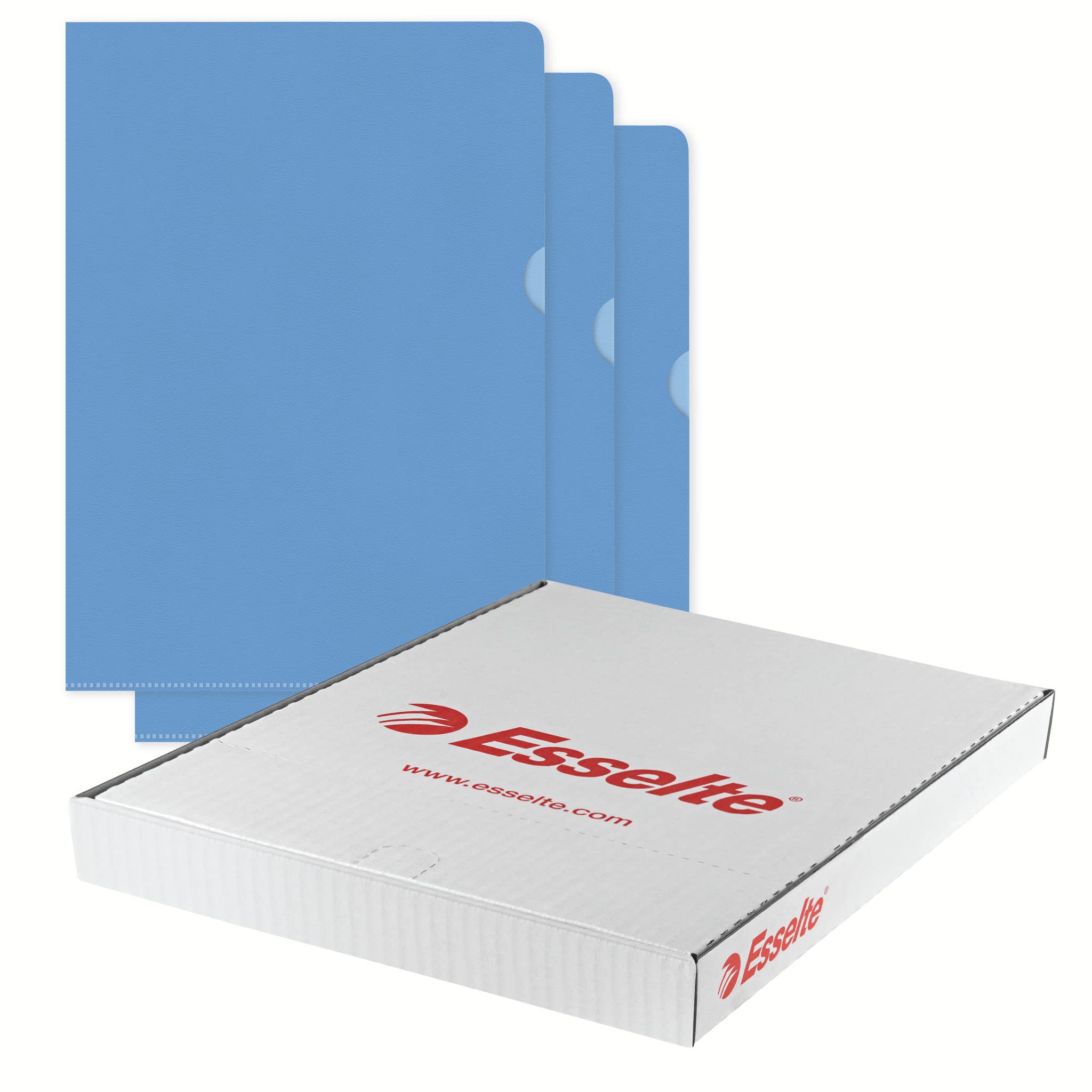 esselte-standard-plus-sichth-llen-a4-blau-matt-100-st-ck-0-115-mm-54837 image 6