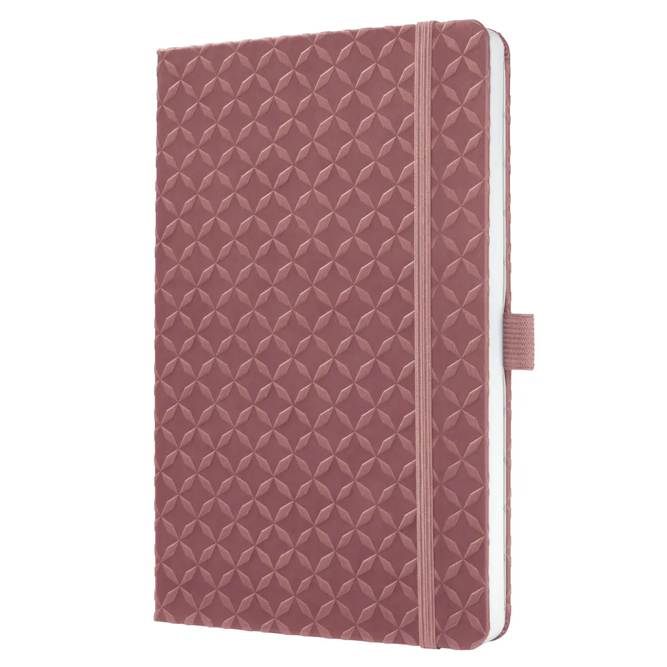 sigel-jolie-notizbuch-a5-liniert-hardcover-dunkelrot image 1