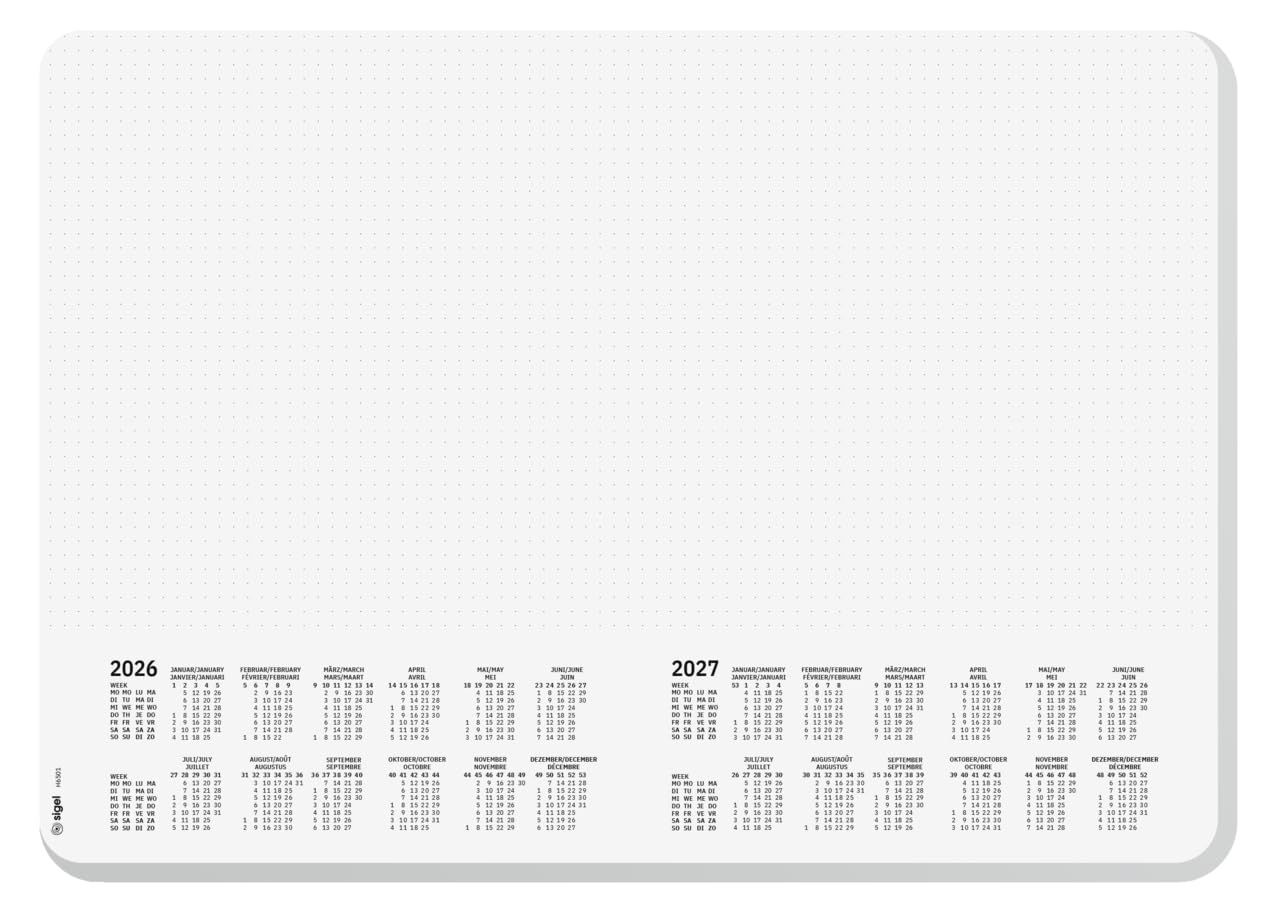 sigel-papier-schreibtischunterlage-a3-wochenplaner-2026-2027-mit-to-do-liste image 8