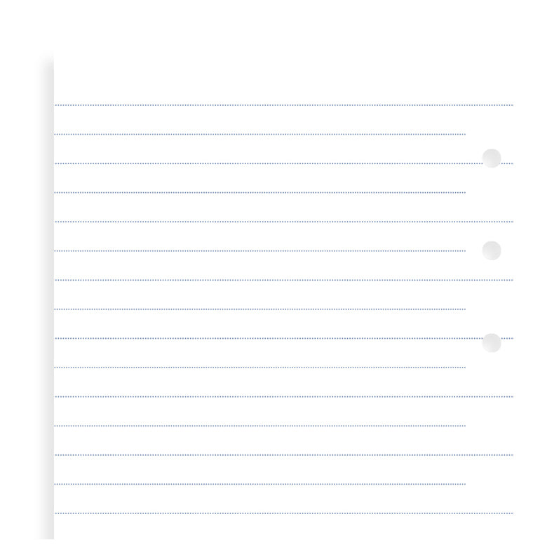 filofax-clipbook-notizpapier-wei-liniert-personal image 4