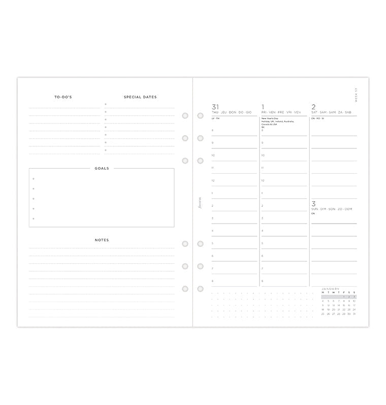 filofax-minimal-kalendereinlage-a5-2027-1-woche-2-seiten-vertikal image 7