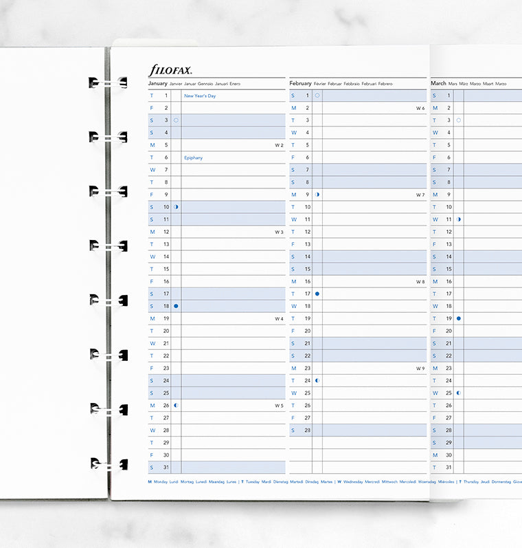 filofax-notebook-jahresplaner-a5-2026-leporello-einlage image 2