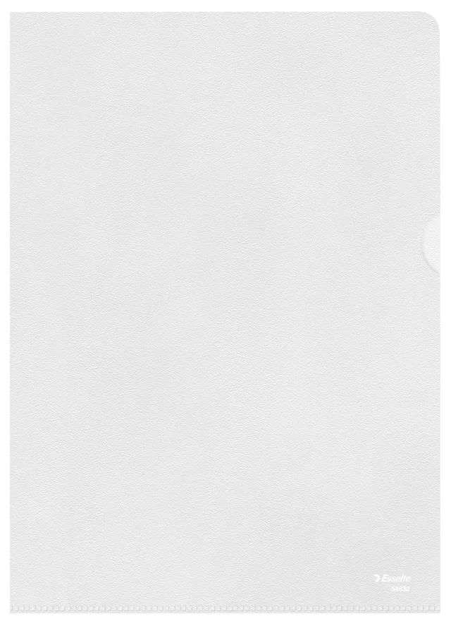 esselte-standard-plus-sichth-llen-set-a4-100-st-ck-farblos-matt-0-115-mm-pp-foli image 1